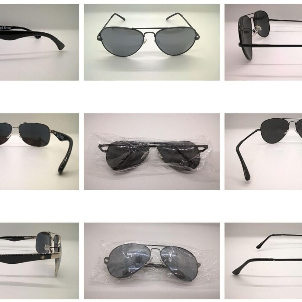 Unbranded Men's Black and Grey Sunglasses